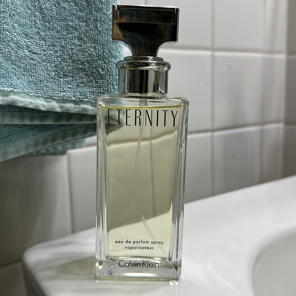 3.3 oz Eternity fragrance by Calvin Klein